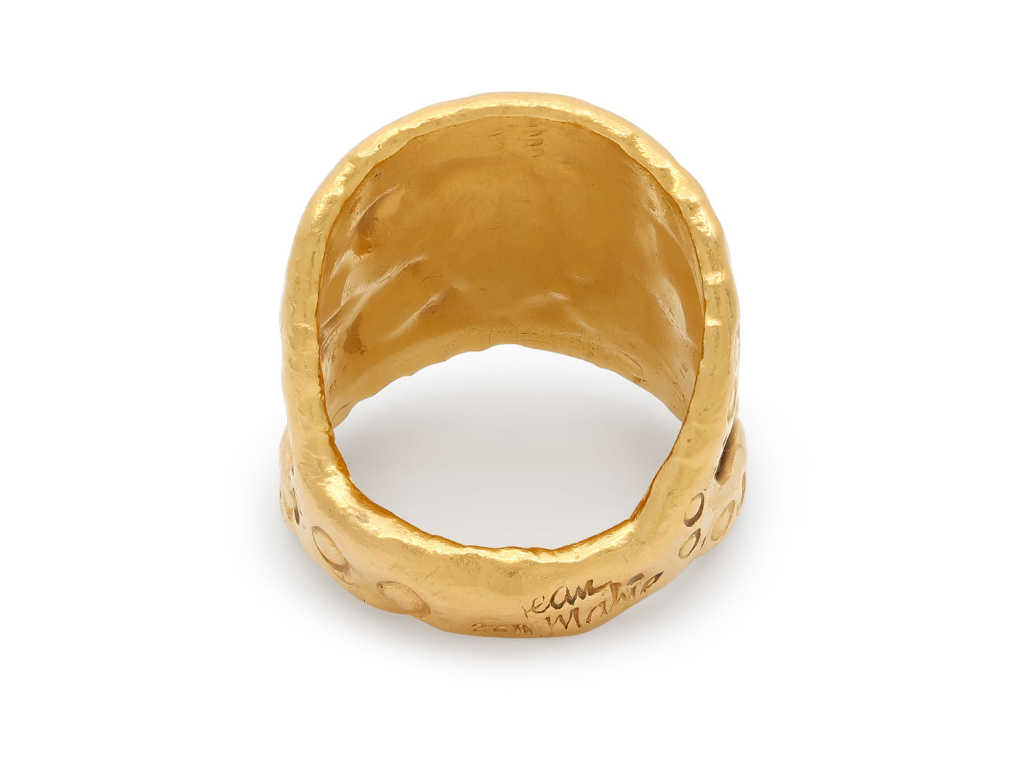 Jean Mahie 'Charming Monsters' Ring in 22K Gold