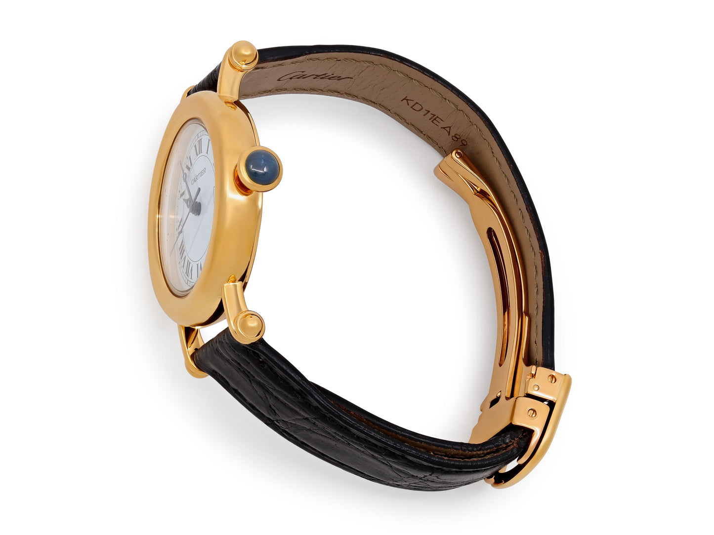 Cartier 'Diabolo' Watch in 18K Gold, 32mm