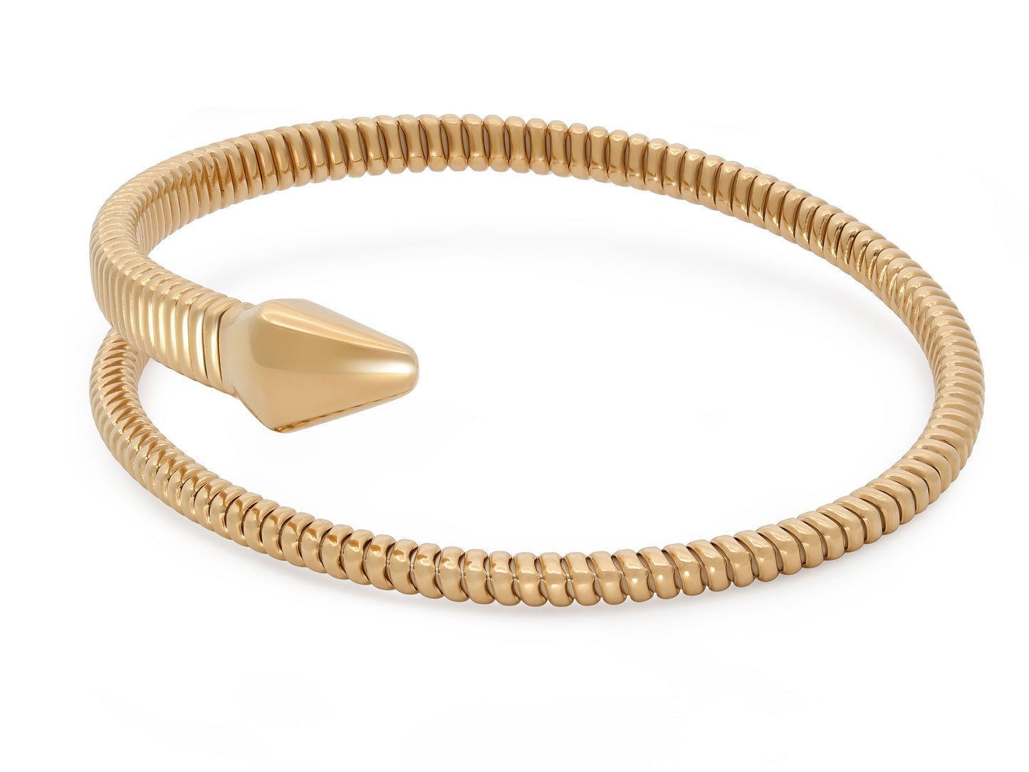 Tubogas Snake Bracelet in 18K Gold, by Beladora