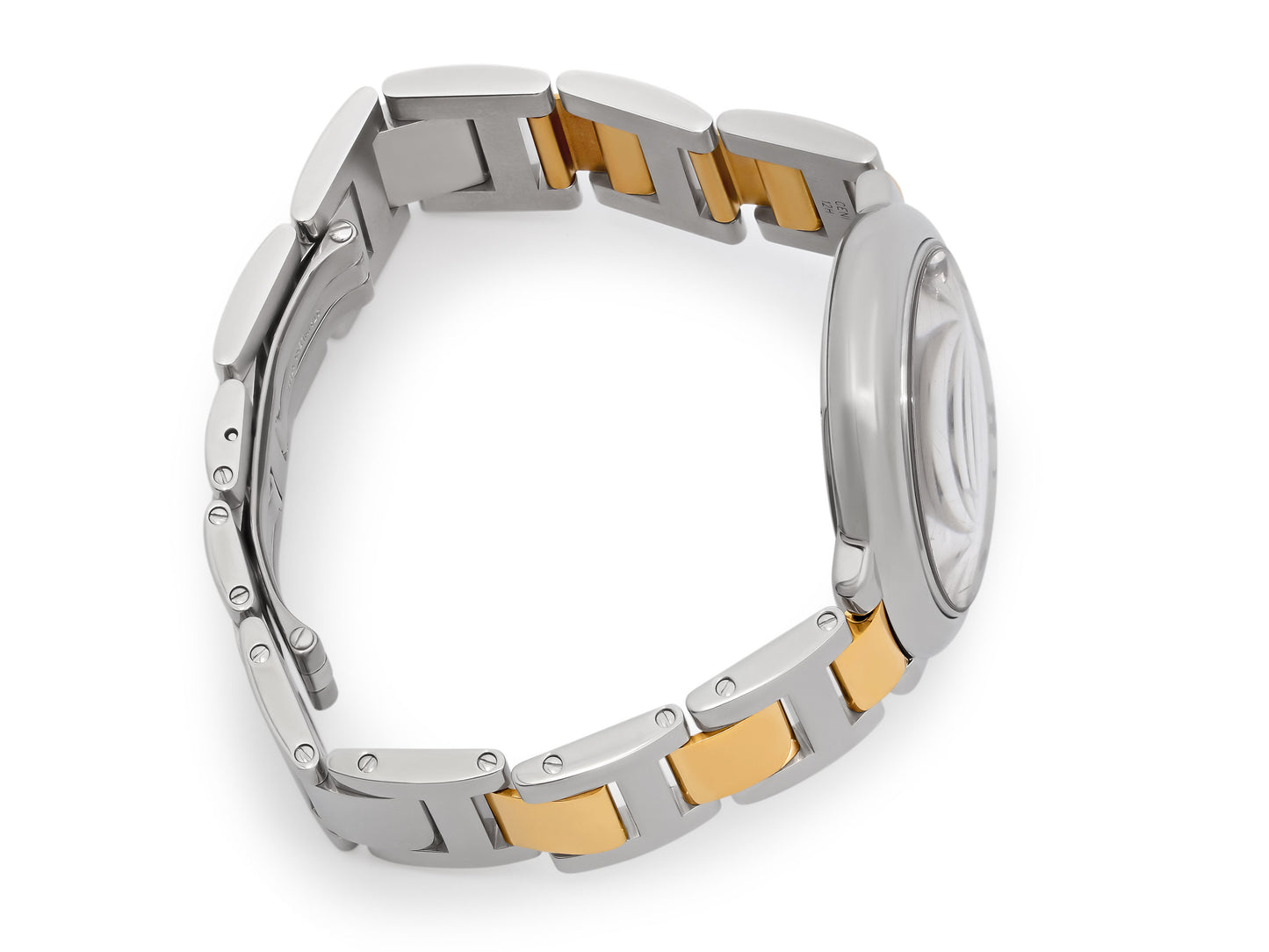 Cartier 'Ballon Bleu' Watch in Stainless Steel and 18K Gold, 36 mm