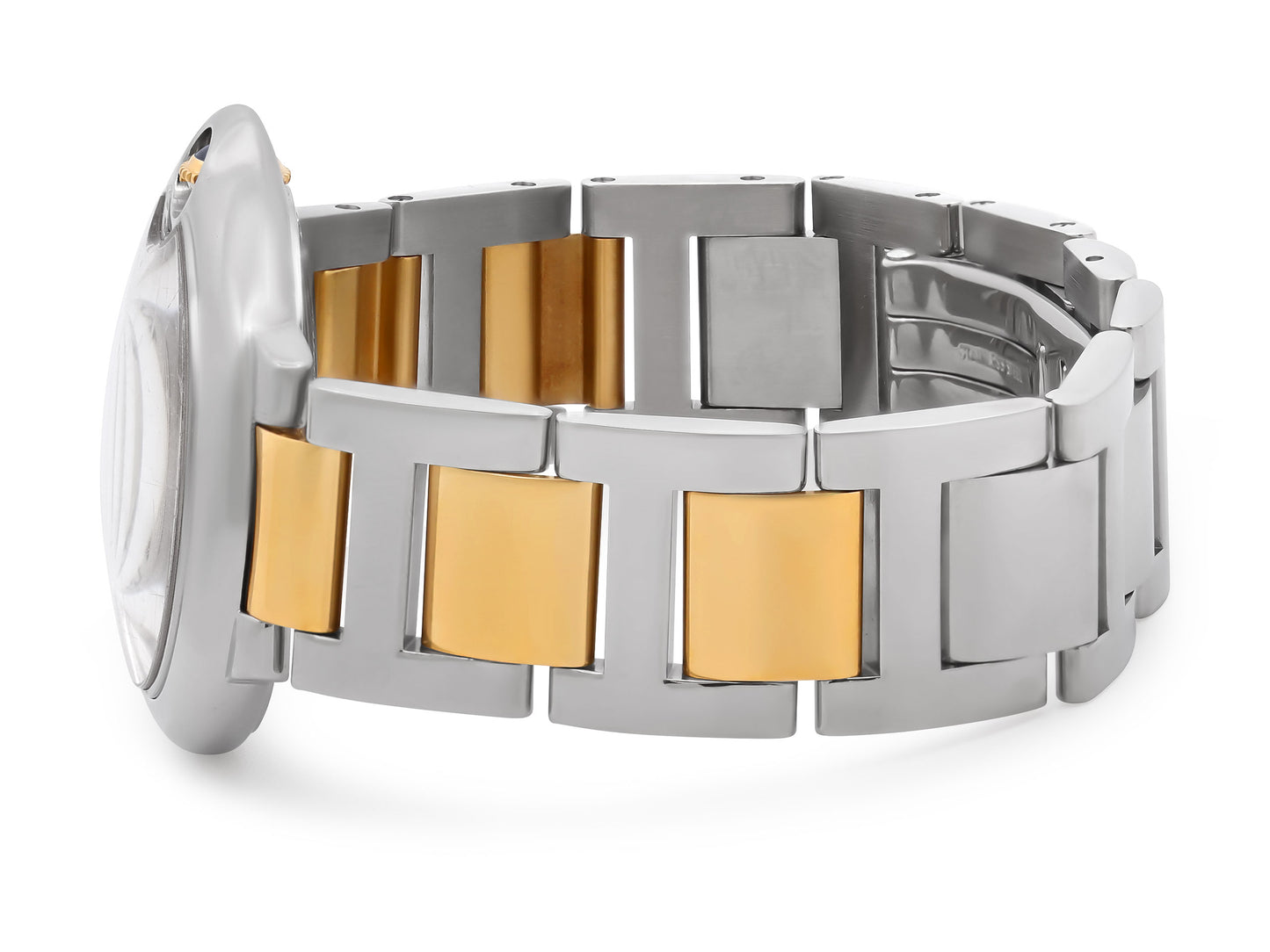 Cartier 'Ballon Bleu' Watch in Stainless Steel and 18K Gold, 36 mm