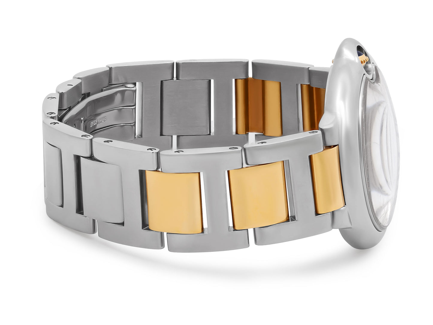 Cartier 'Ballon Bleu' Watch in Stainless Steel and 18K Gold, 36 mm