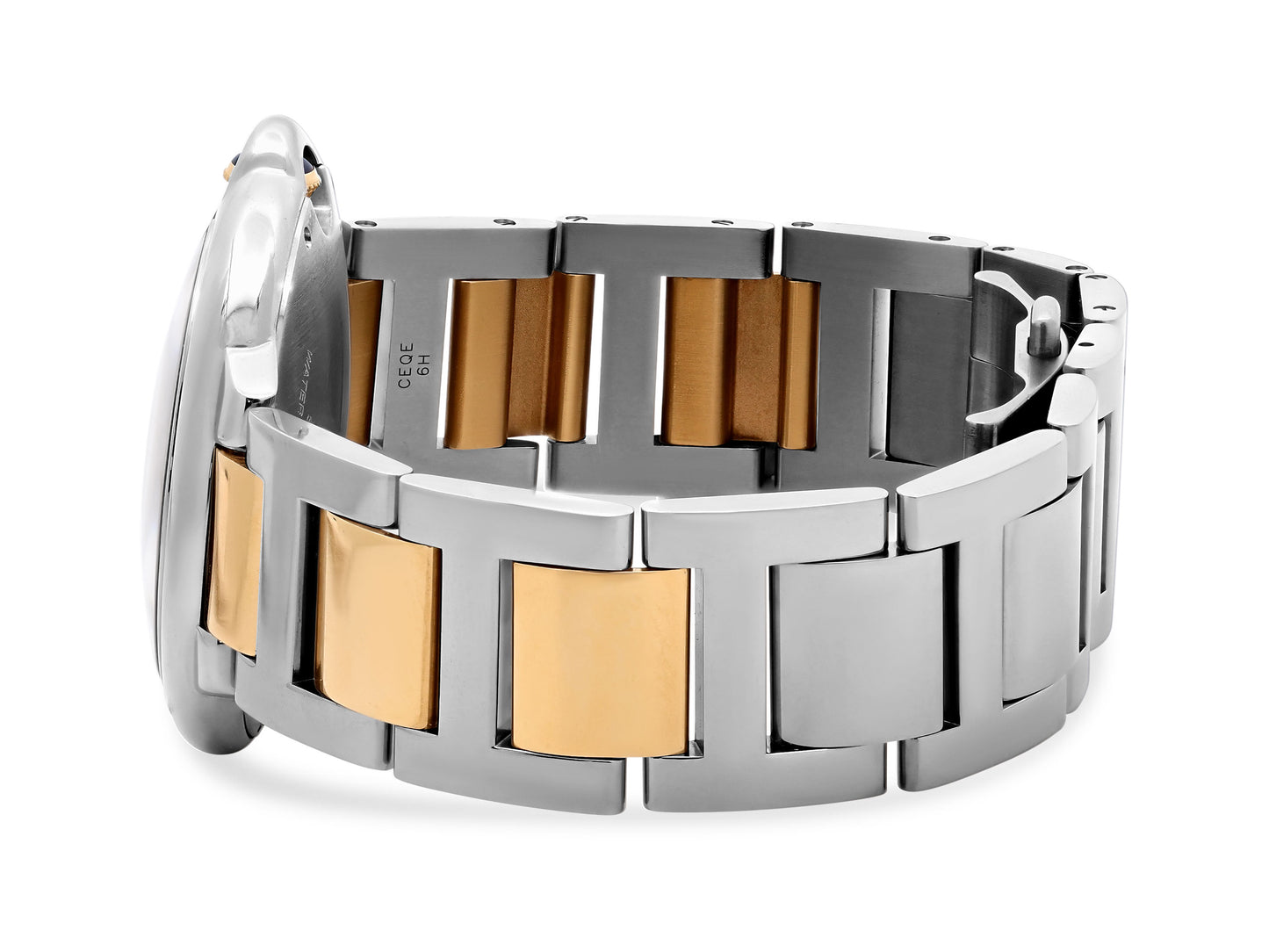 Cartier 'Ballon Bleu' Watch in Stainless Steel and 18K Gold, 42 mm