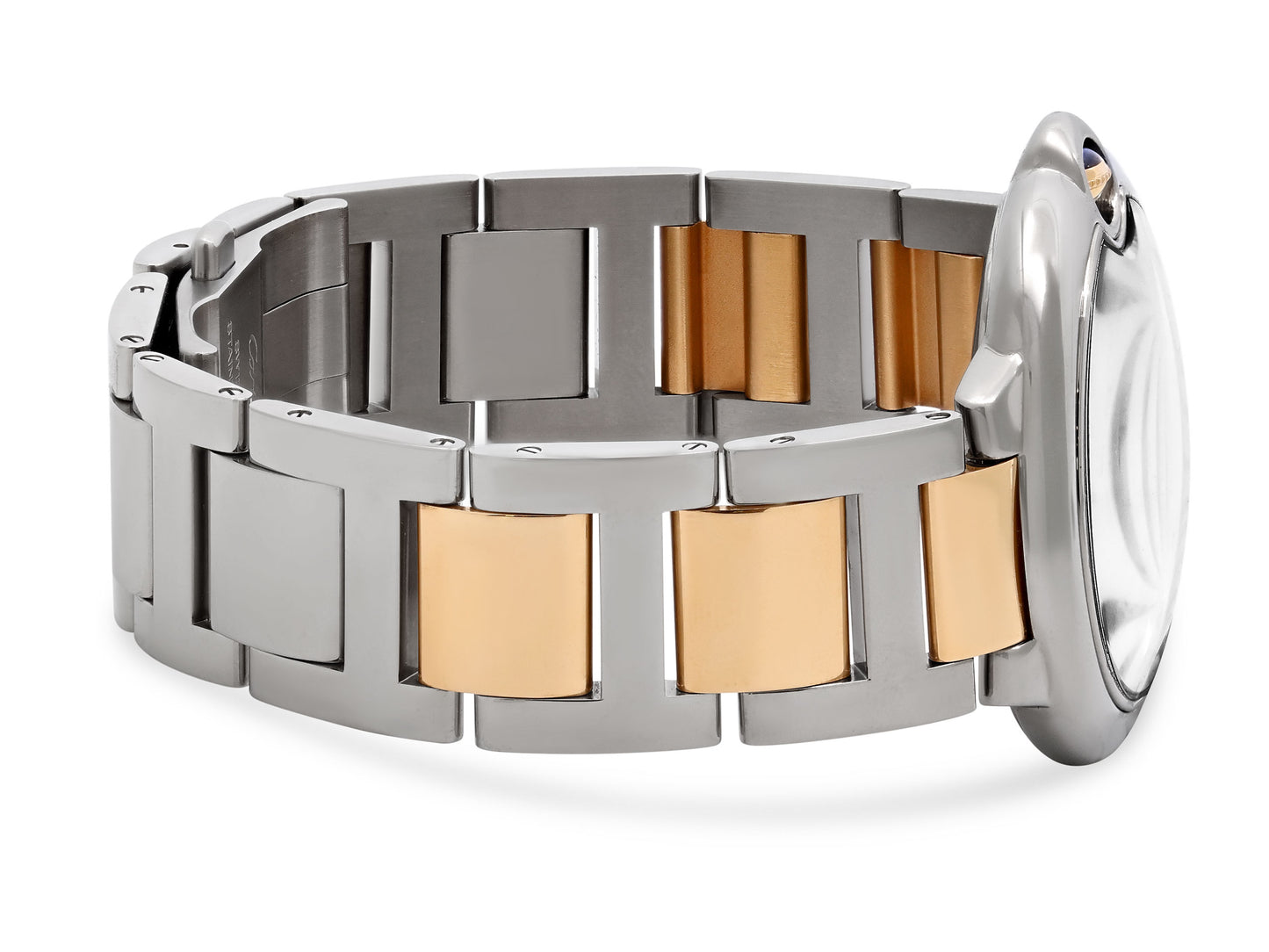 Cartier 'Ballon Bleu' Watch in Stainless Steel and 18K Gold, 42 mm