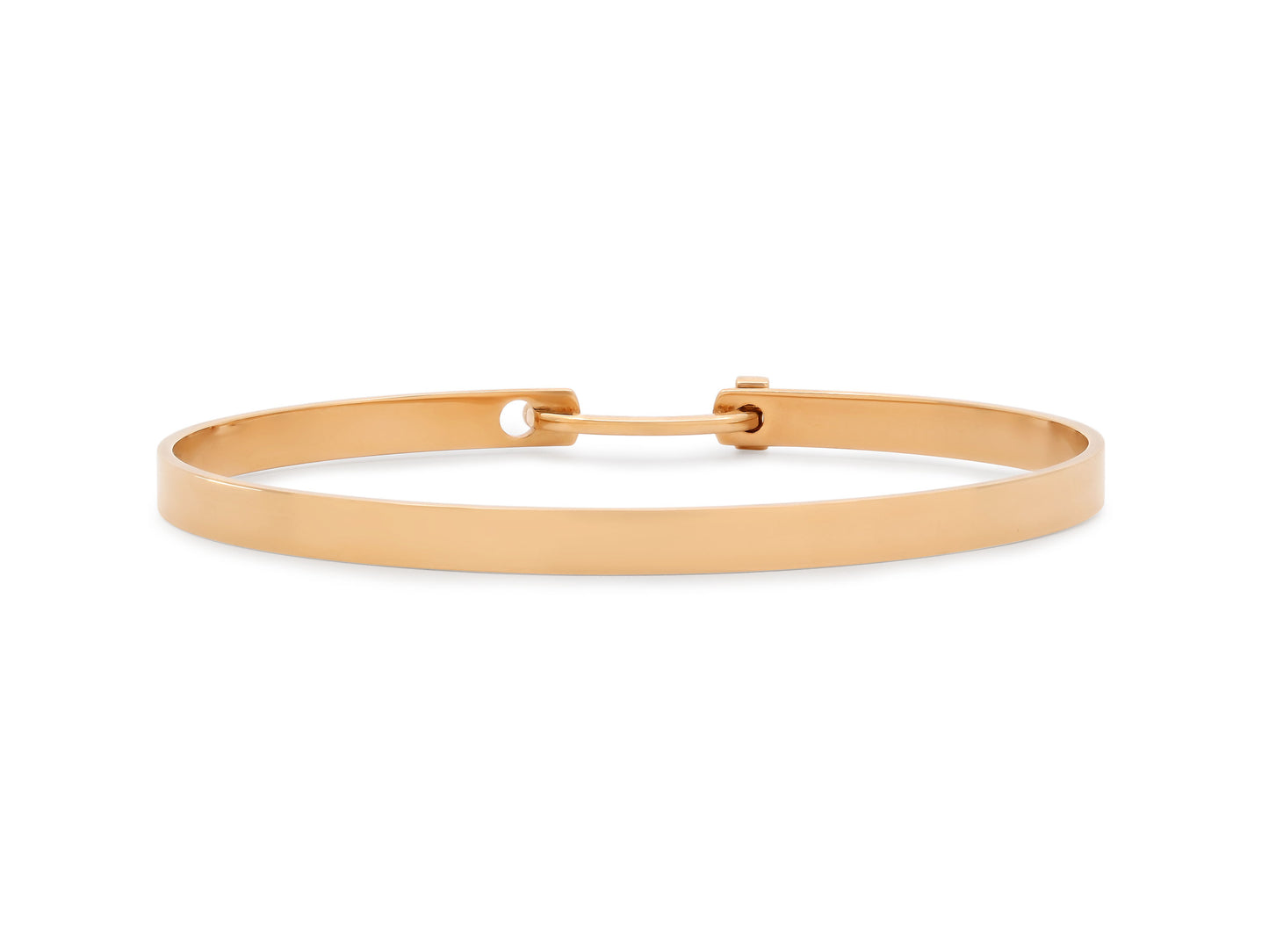 Nouvel Heritage 'Dinner Date' Bangle Bracelet in 18K Gold