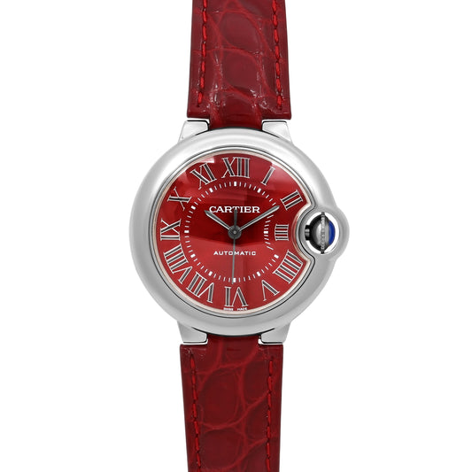 Cartier 'Ballon Bleu' Watch in Stainless Steel, 33 mm