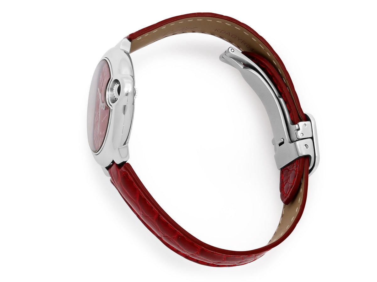 Cartier 'Ballon Bleu' Watch in Stainless Steel, 33 mm