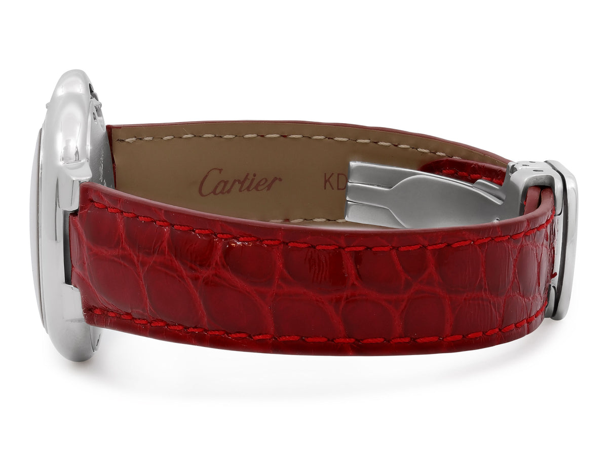 Cartier 'Ballon Bleu' Watch in Stainless Steel, 33 mm