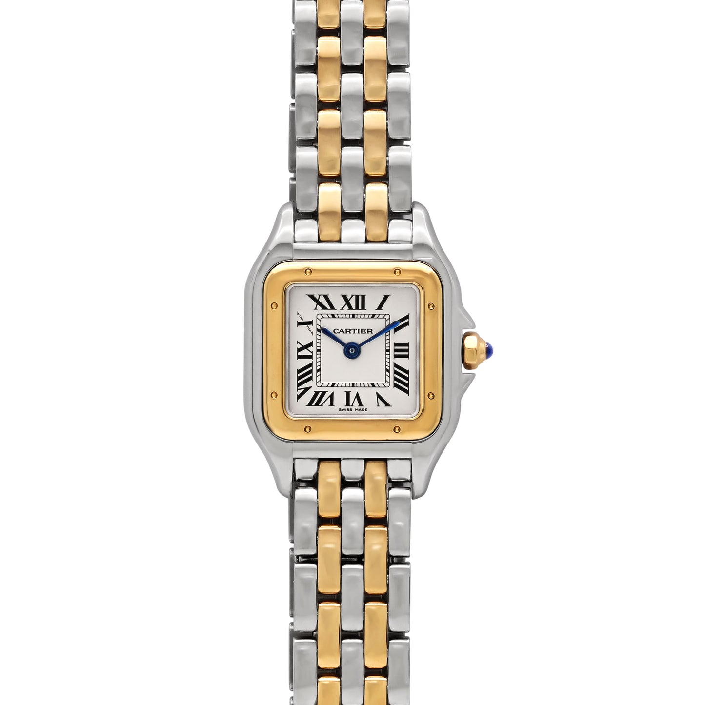Cartier 'Panthère' Watch in Steel and 18K Gold, 30mm