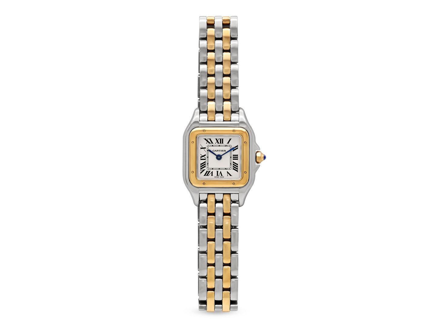 Cartier 'Panthère' Watch in Steel and 18K Gold, 30mm