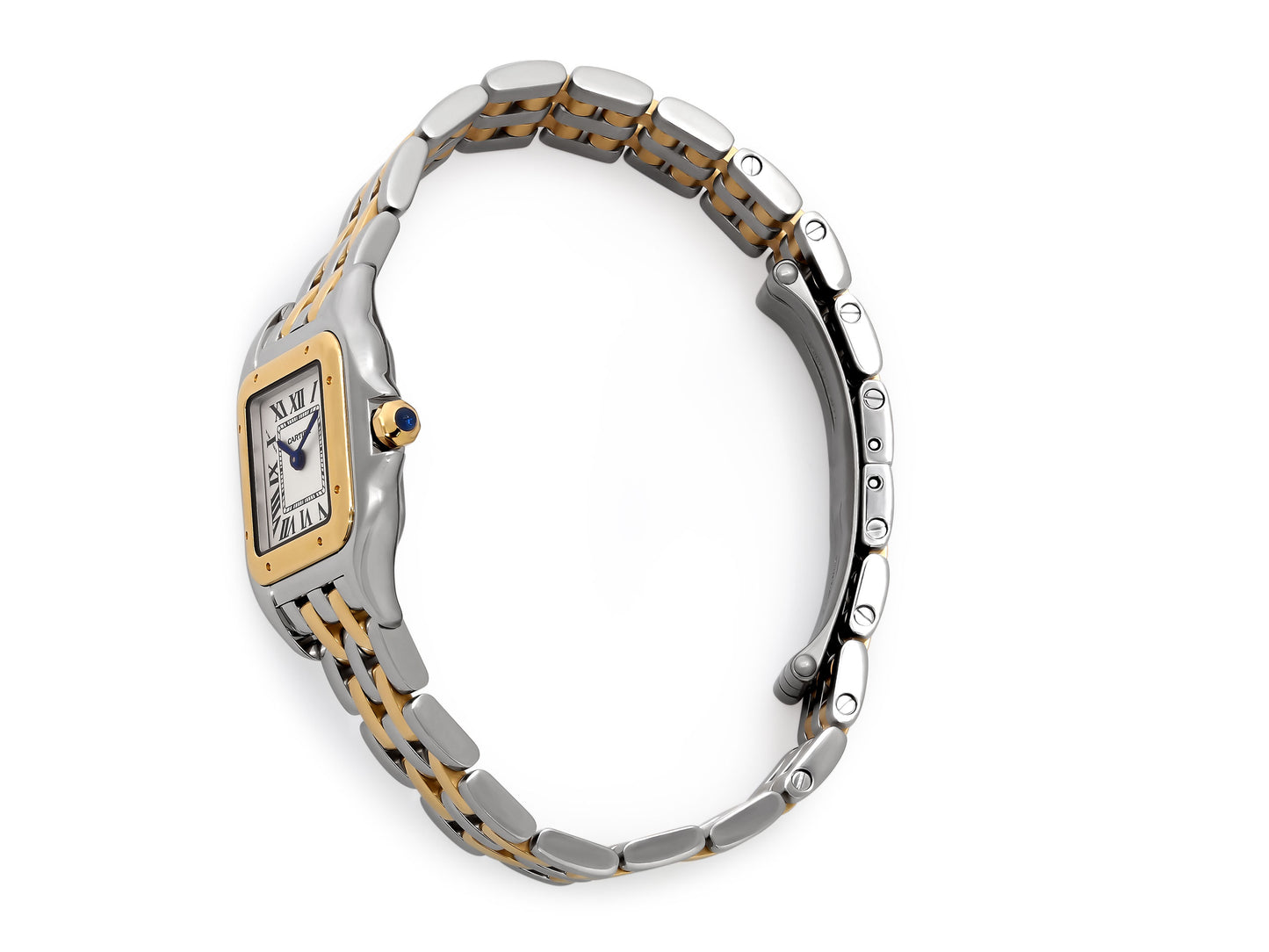 Cartier 'Panthère' Watch in Steel and 18K Gold, 30mm