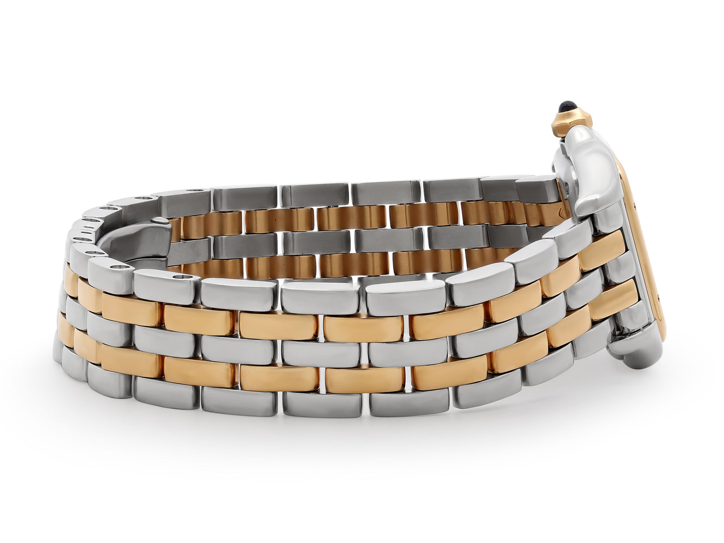 Cartier 'Panthère' Watch in Steel and 18K Gold, 30mm