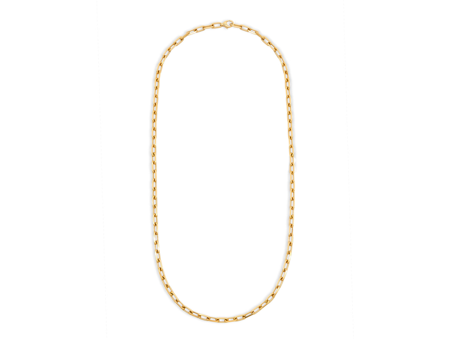 Cartier 'Santos de Cartier' Chain Necklace in 18K Gold