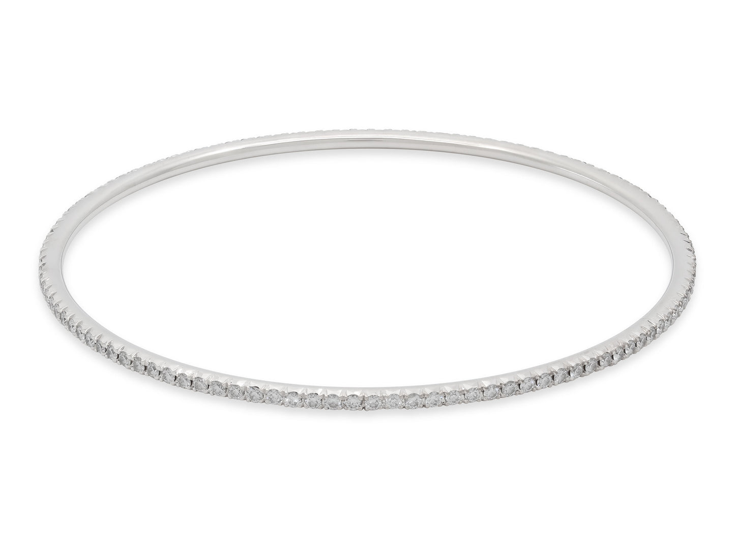 Tiffany & Co. 'Metro' Diamond Bracelet in 18K White Gold