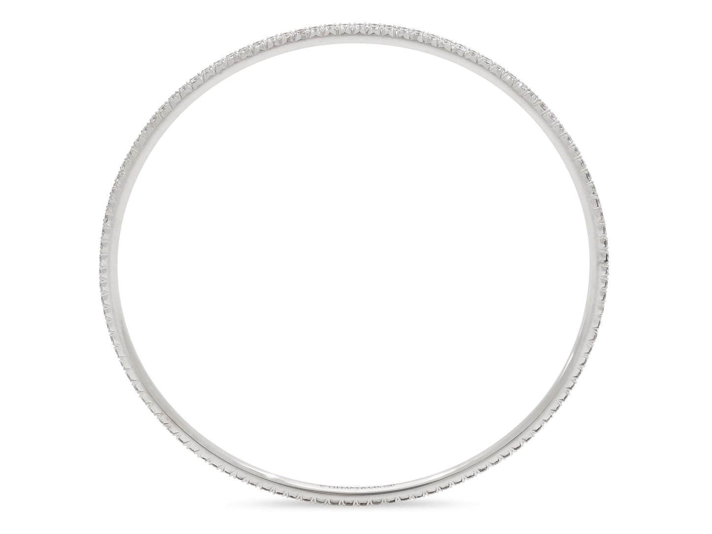 Tiffany & Co. 'Metro' Diamond Bracelet in 18K White Gold