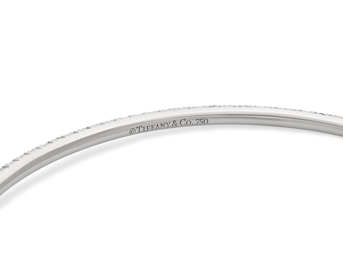 Tiffany & Co. 'Metro' Diamond Bracelet in 18K White Gold