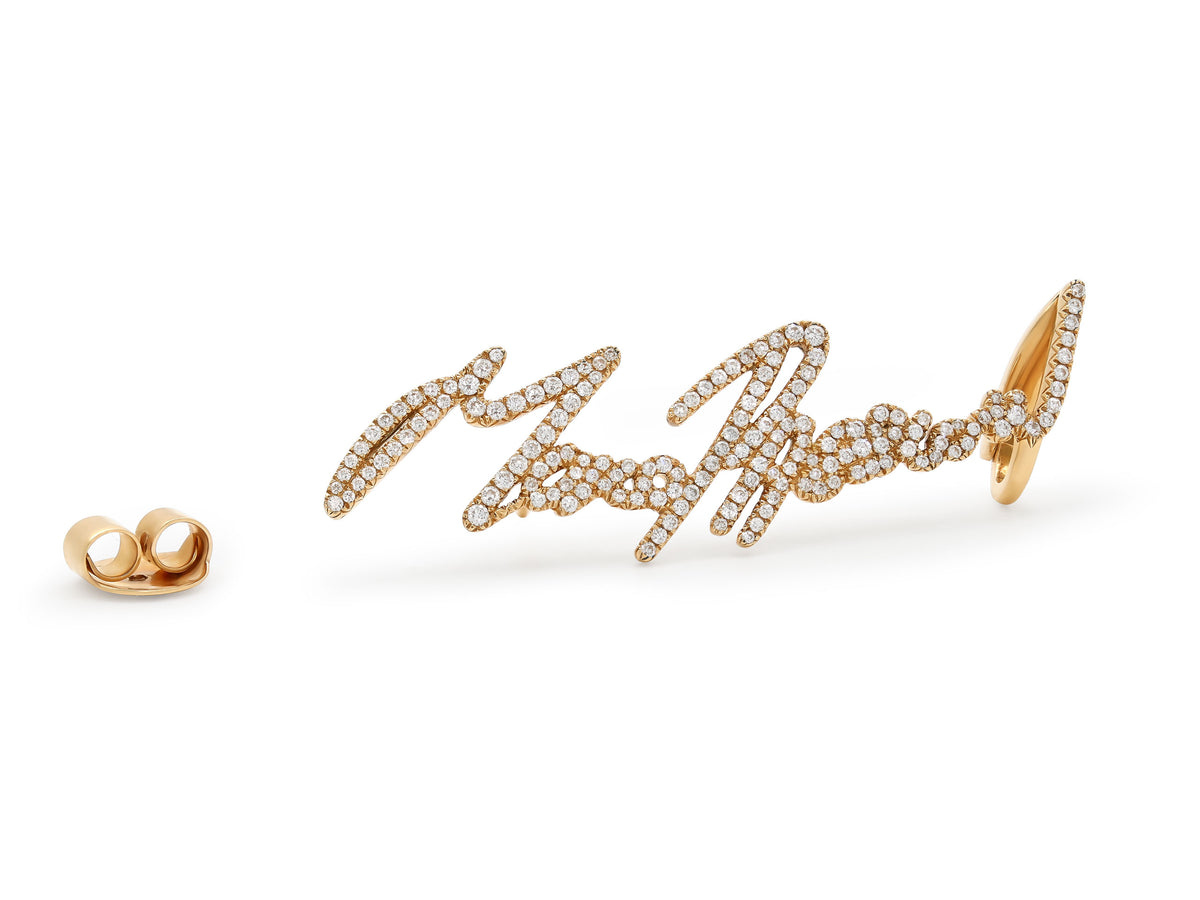 Stephen Webster 'More Passion' Diamond Ear Cuff in 18K Gold