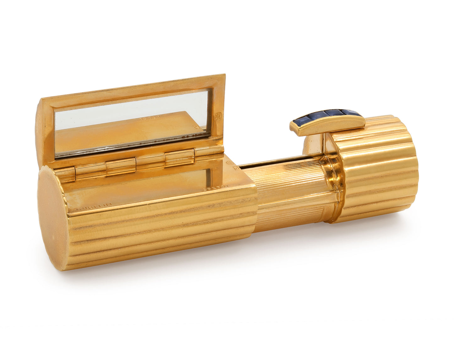 Gubelin Lipstick Case in 18K Gold