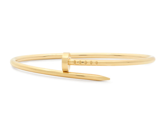 Cartier 'Juste Un Clou' Bracelet in 18K Gold, Small Model, Size 16