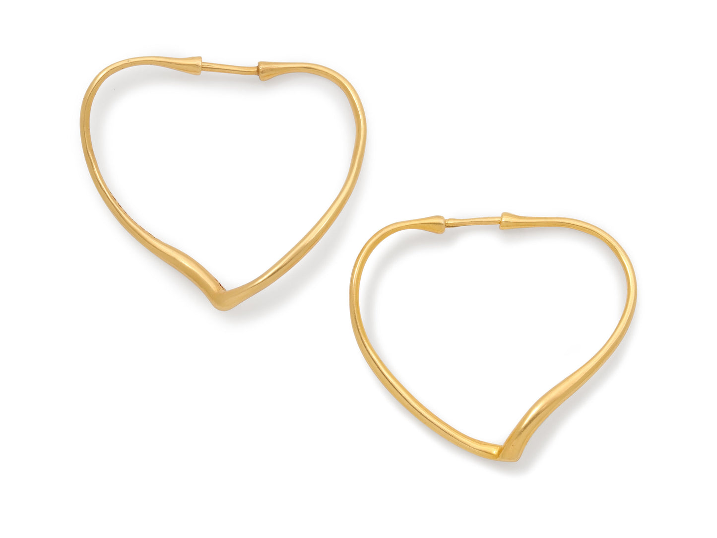Tiffany & Co. Elsa Peretti 'Open Heart' Earrings in 18K Gold