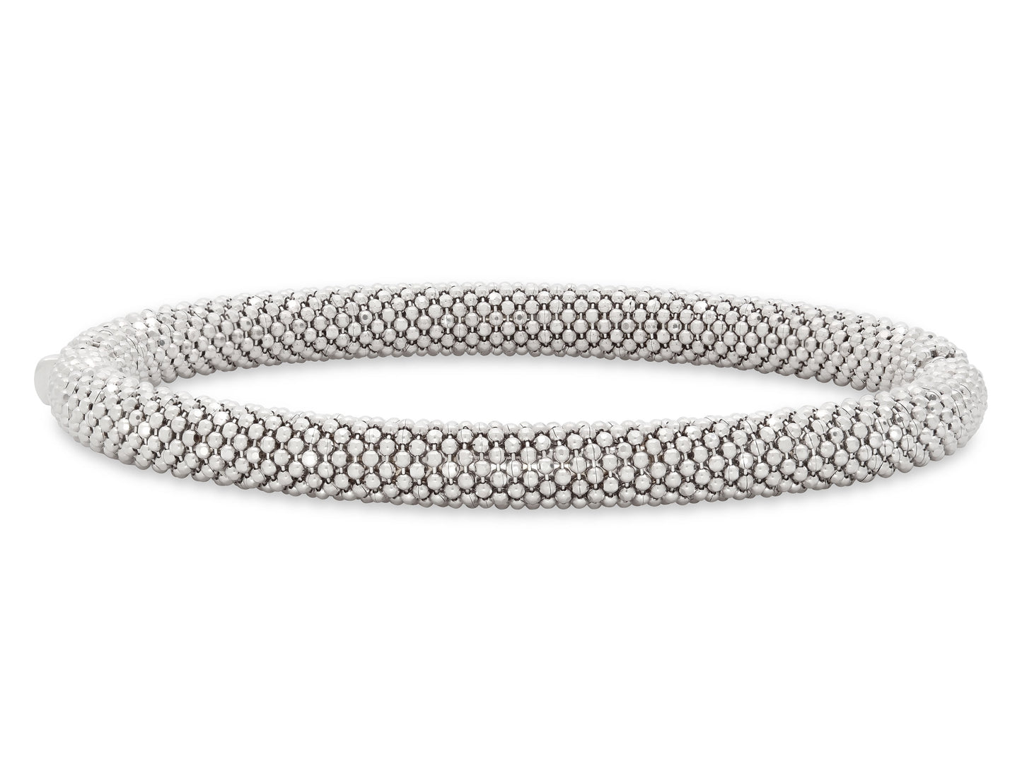Caviar Bracelet in 18K White Gold