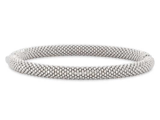 Caviar Bracelet in 18K White Gold