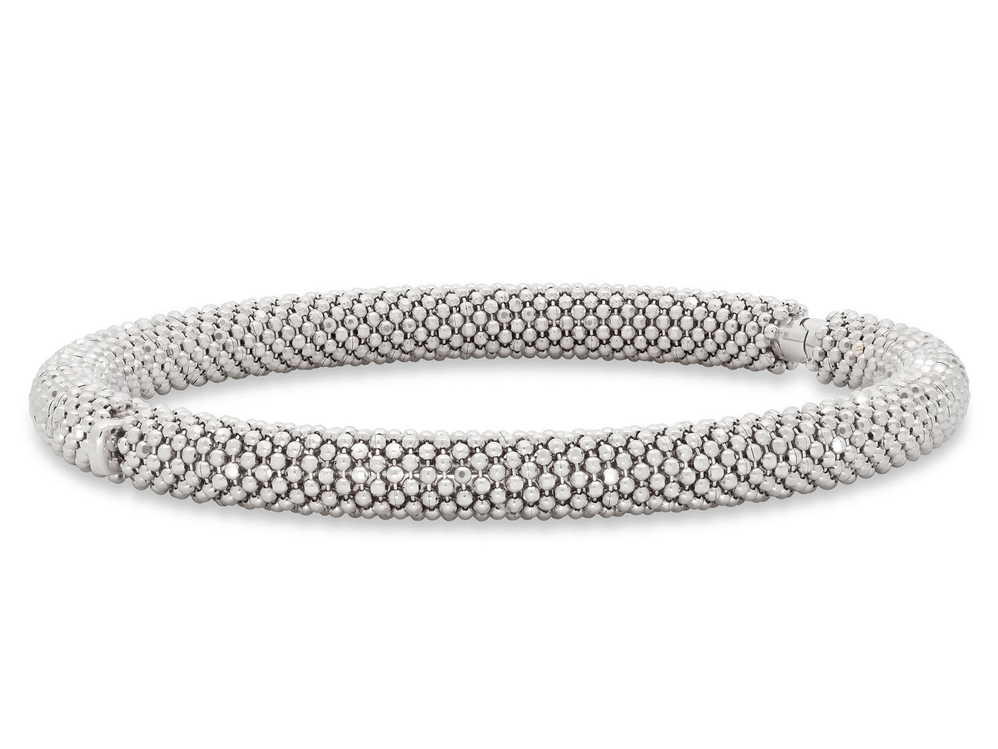 Caviar Bracelet in 18K White Gold