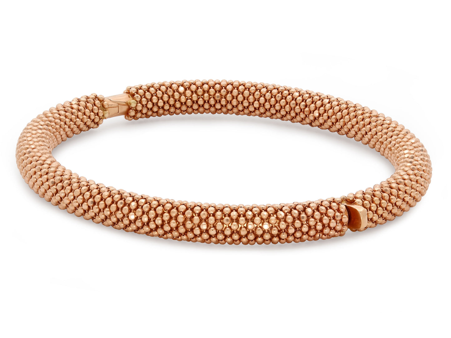 Caviar Bracelet in 18K Rose Gold
