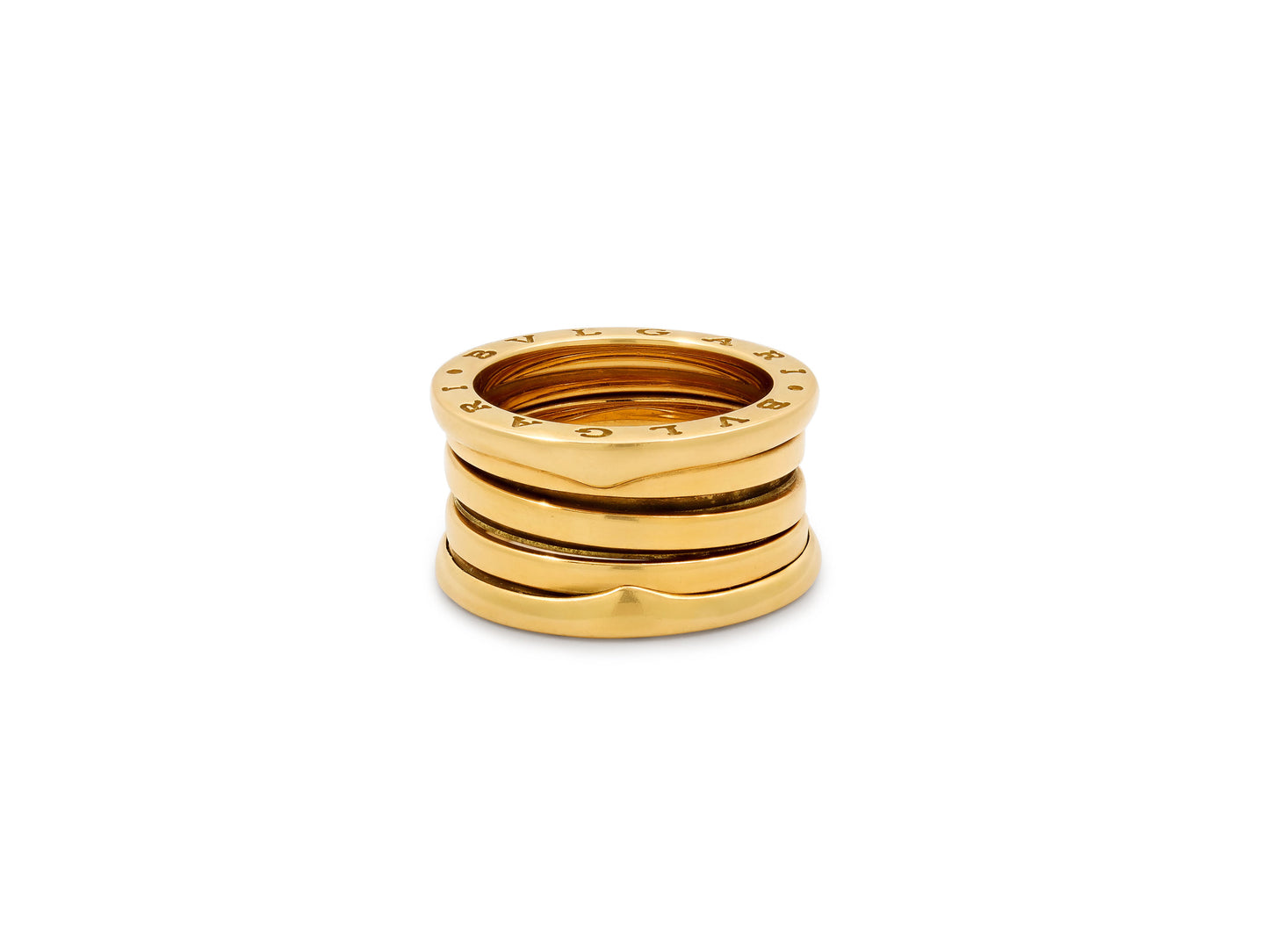 Bulgari 'B.zero1' Ring, Four-Band, in 18K Gold