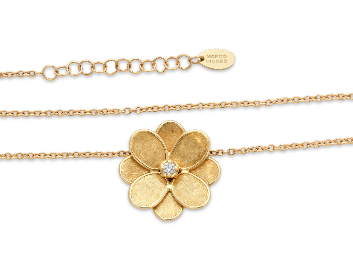 Marco Bicego 'Petali' Necklace in 18K Gold