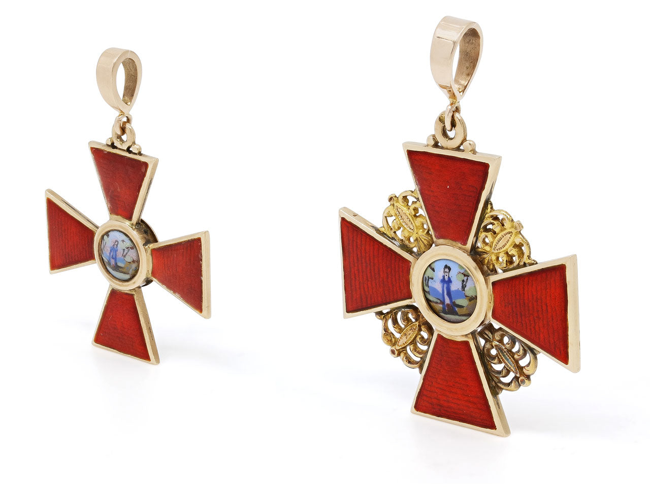 Antique Russian Order of Saint Anna Medal/Pendants