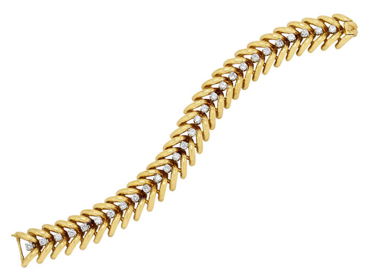 Diamond Bracelet in 18K Gold