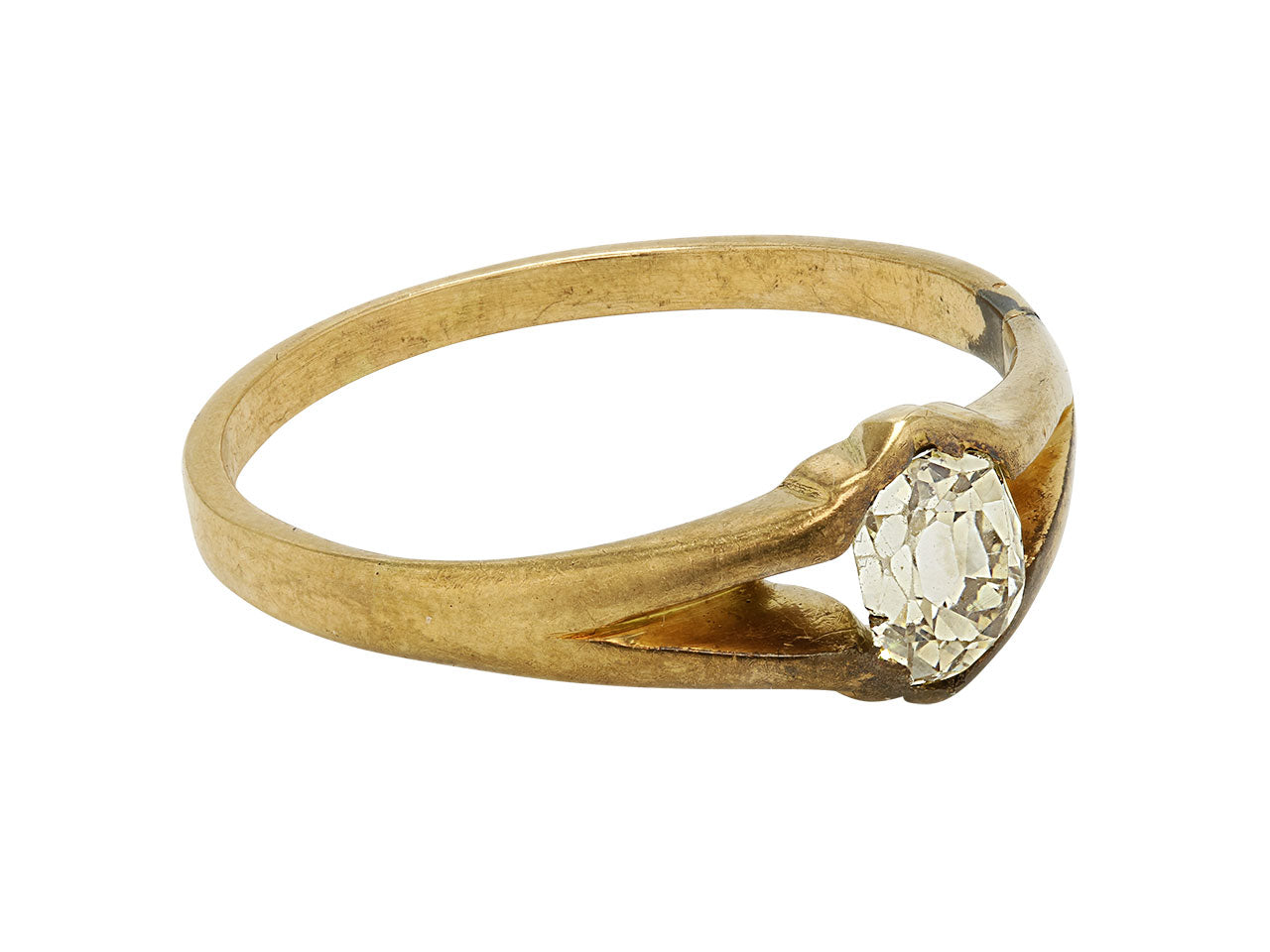 Antique Diamond Ring in 14K Gold