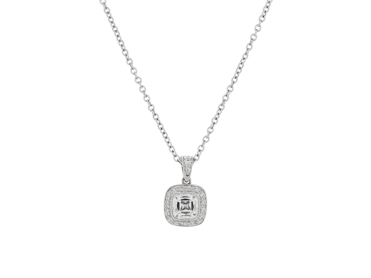 Tiffany & Co. Diamond Pendant in Platinum