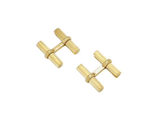 Van Cleef & Arpels Gold Cufflinks in 18K