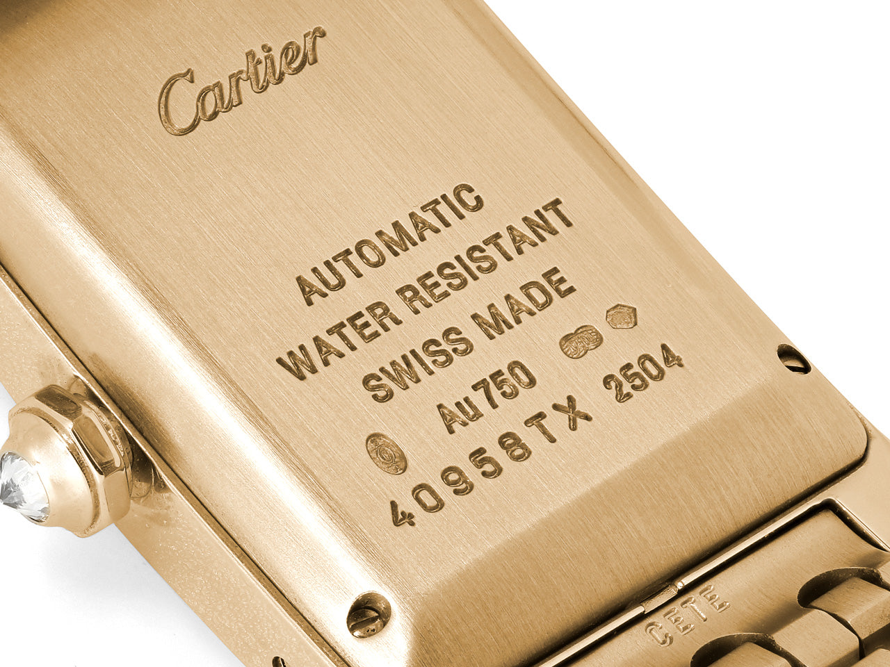 Cartier Tank Américaine LM Watch in 18K Rose Gold