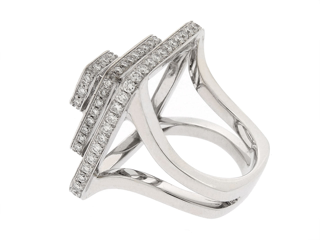 Mimi So for Forevermark Pyramid Diamond Ring in 18K
