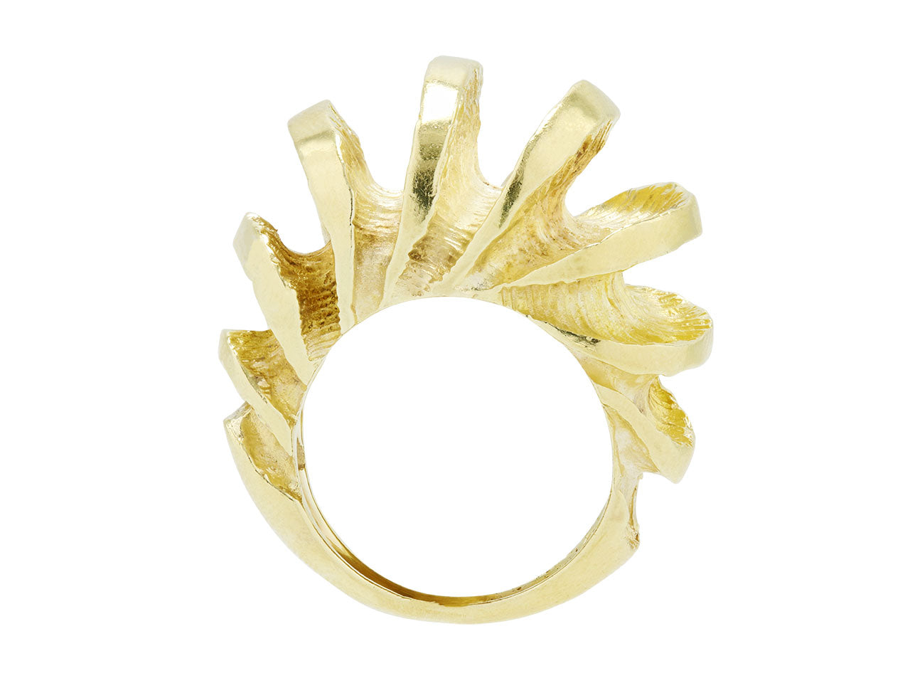 'Shrimp' Ring in 18K Gold