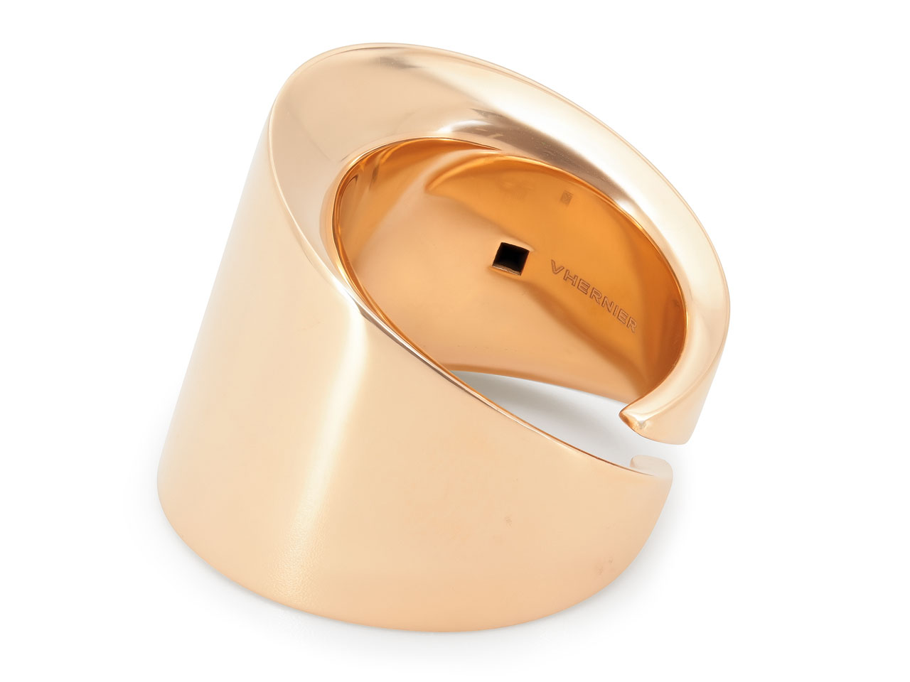 Vhernier 'Vague' Ring in 18K Rose Gold