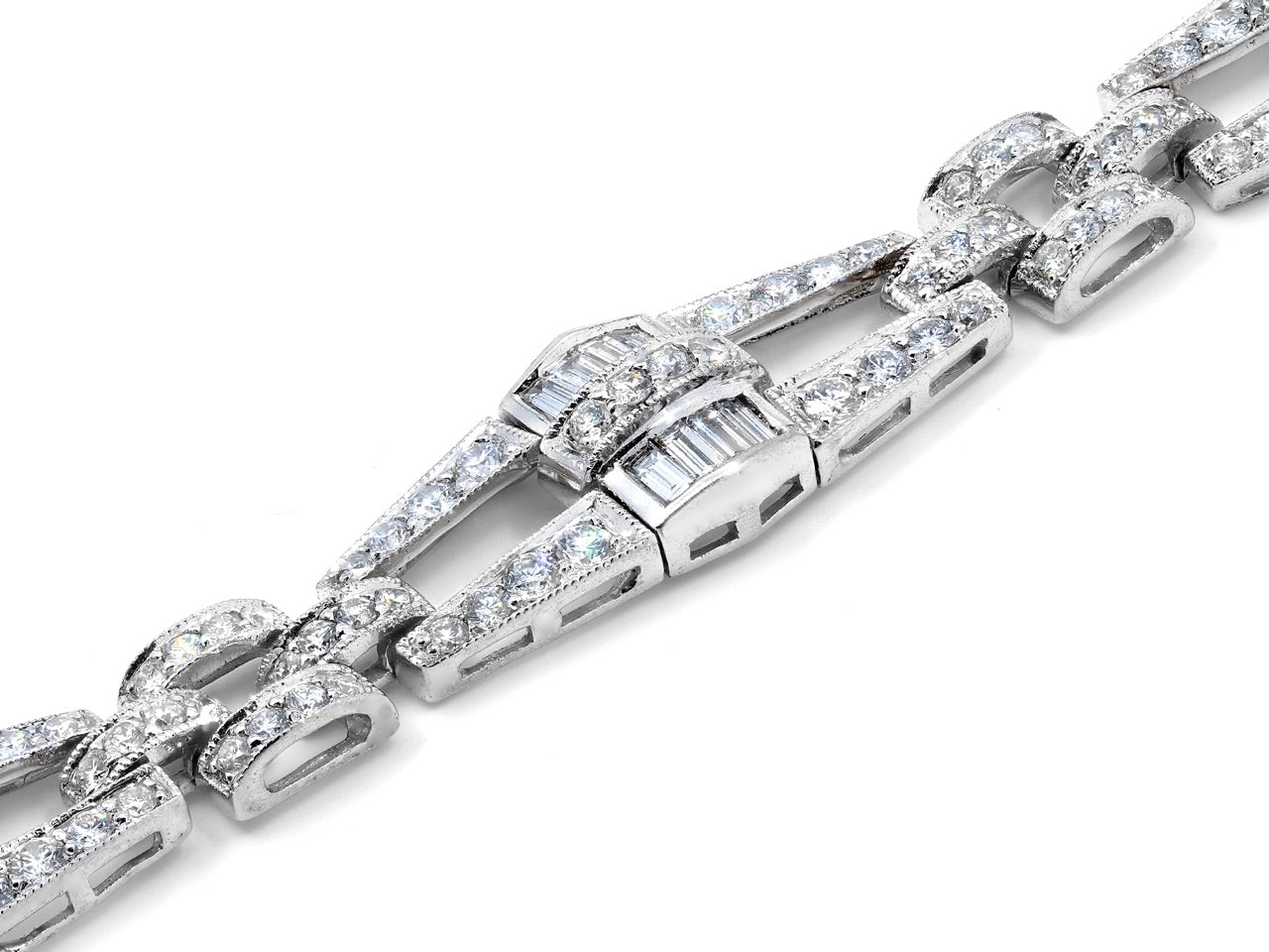 Diamond Bracelet in Platinum