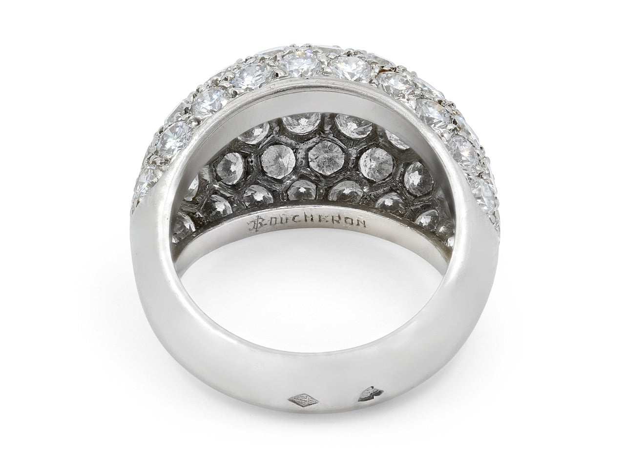 Boucheron Diamond Ring in Platinum