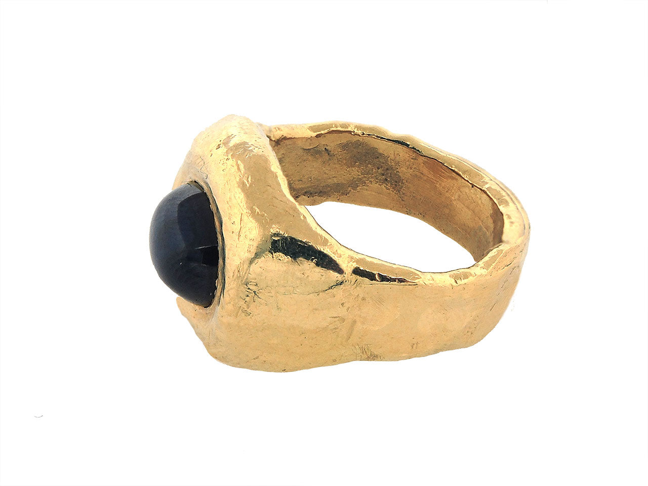 Jean Mahie Sapphire Ring in 22K Gold
