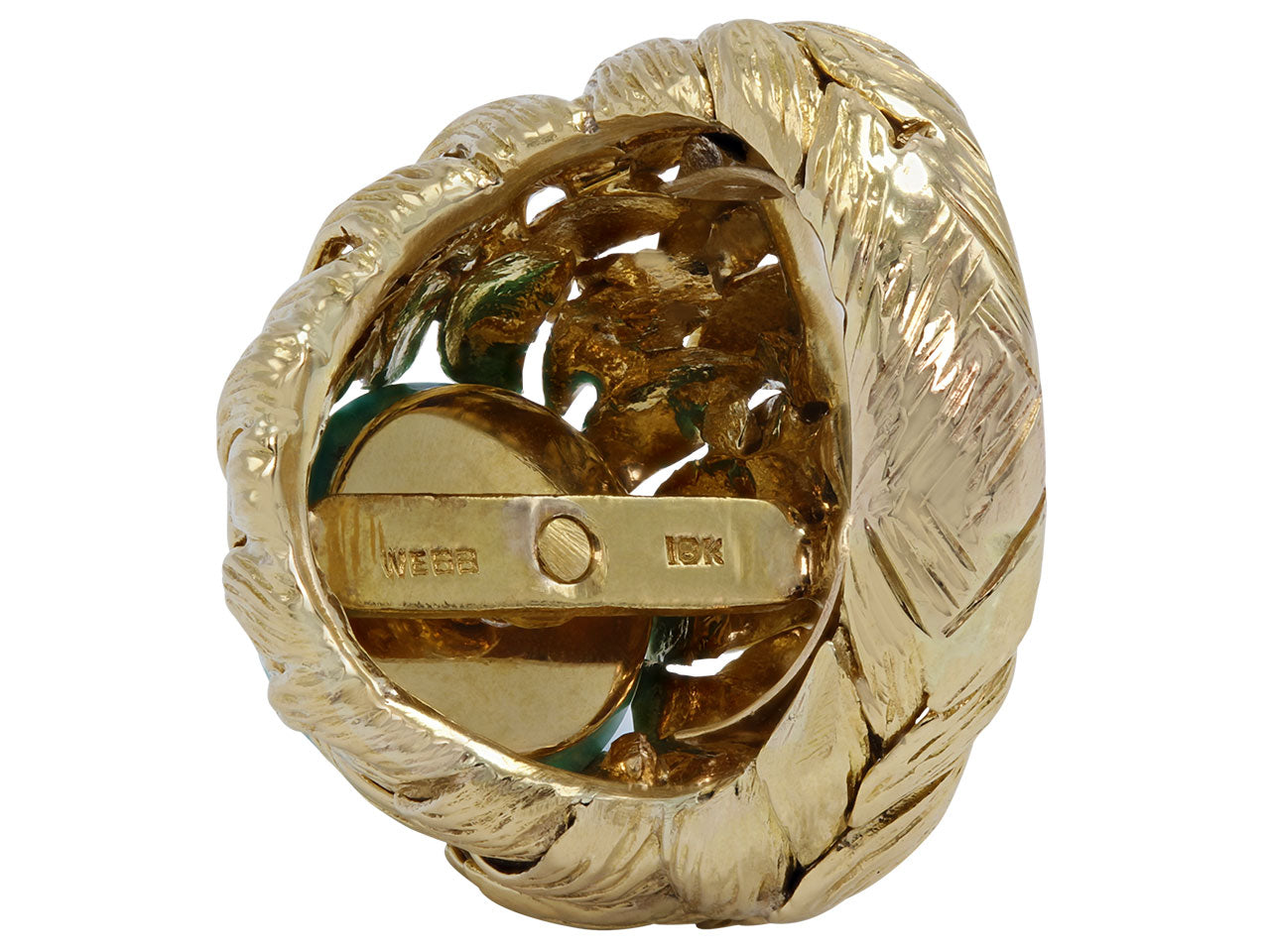 David Webb Multi-Gemstone Ring in 18K Gold