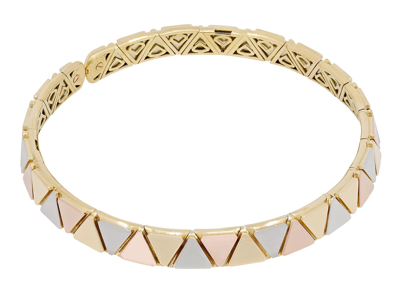 Marina B 'Trois Ors' Choker Necklace in 18K Gold