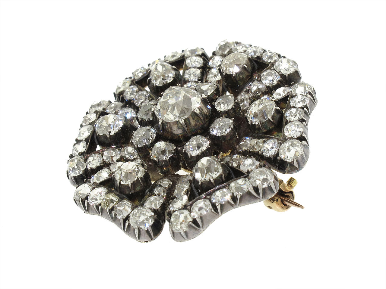 Beladora Antique Edwardian Shreve & Co. Diamond Bow Brooch in #514307