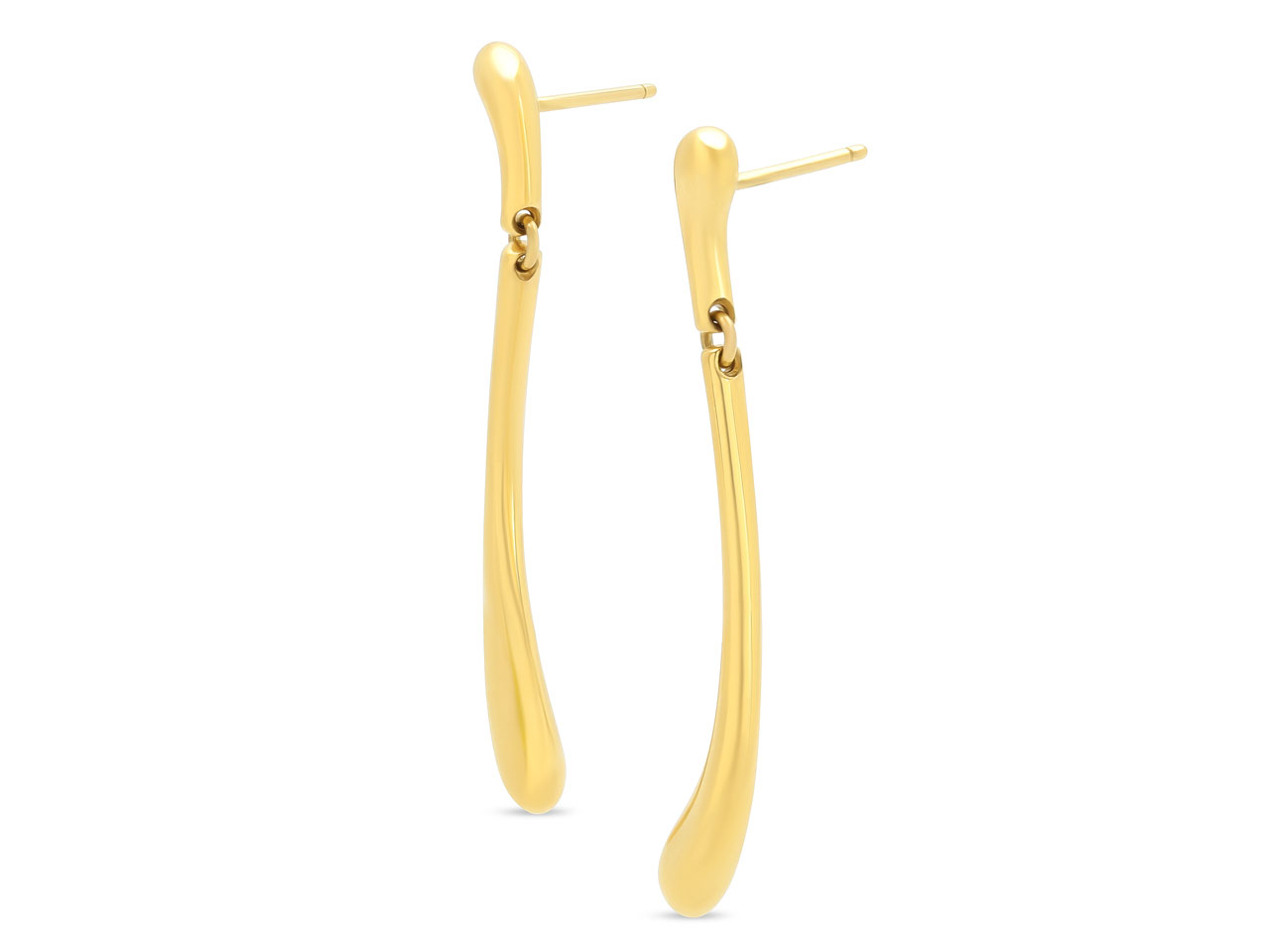 Tiffany & Co. Elsa Peretti 'Teardrop' Dangle Earrings in 18K Gold