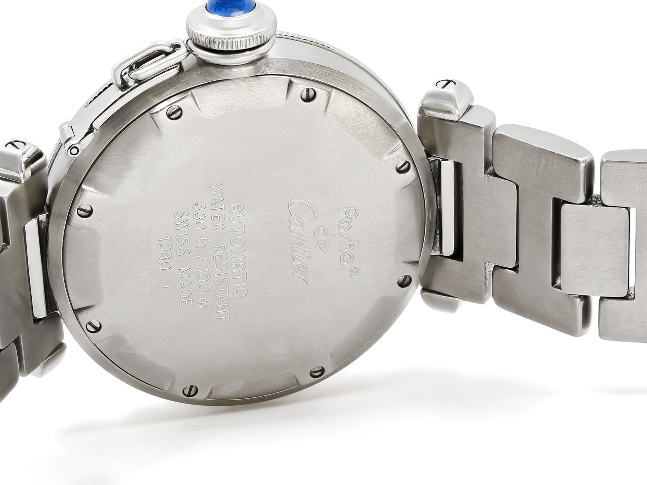 Cartier 'Pasha de Cartier' Watch in Stainless Steel, 35 mm