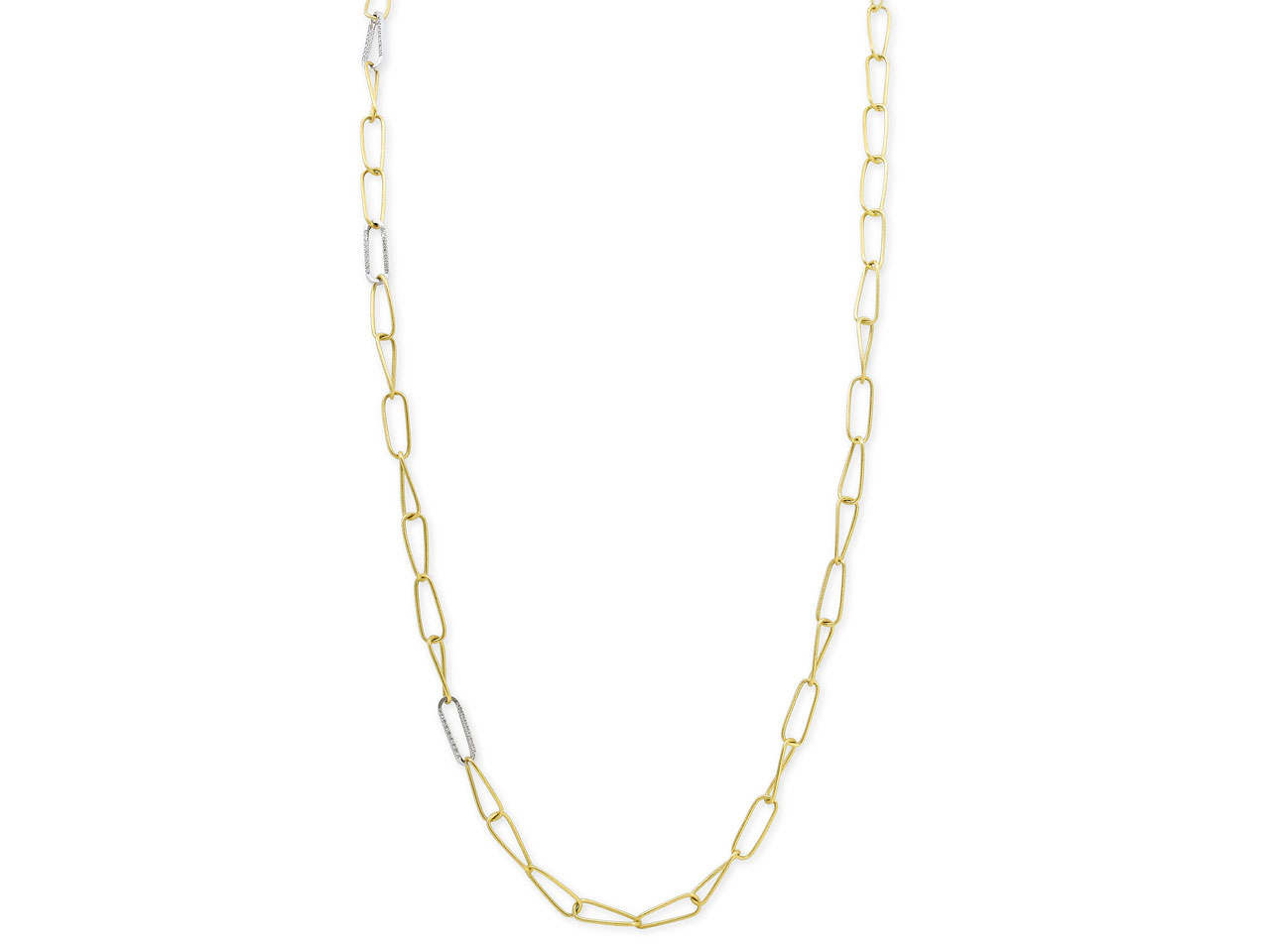 Marchisio Gold Link Necklace in 18K Gold
