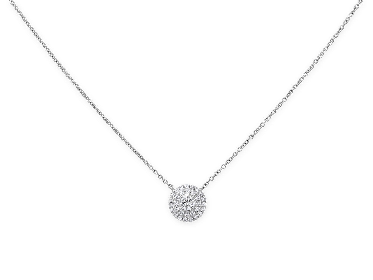 Tiffany & Co. 'Soleste' Diamond Pendant in Platinum