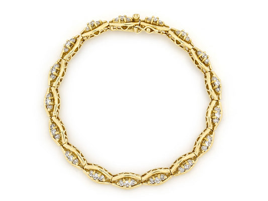 Diamond Bracelet in 18K Gold